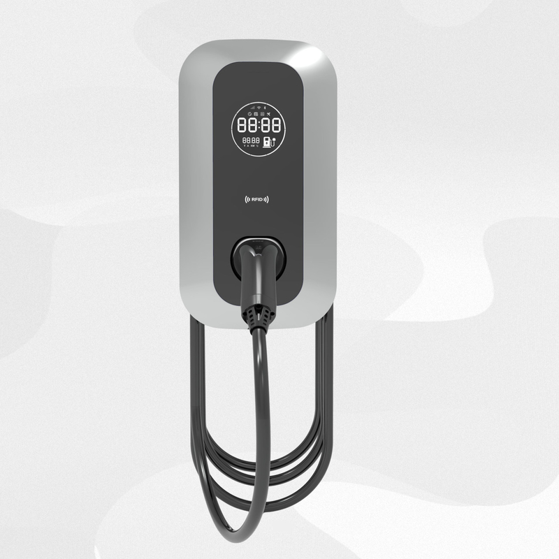 User-Friendly 7kW AC EV Charging Station With App Authentication Multilingual Support 7 Inch TFT Display